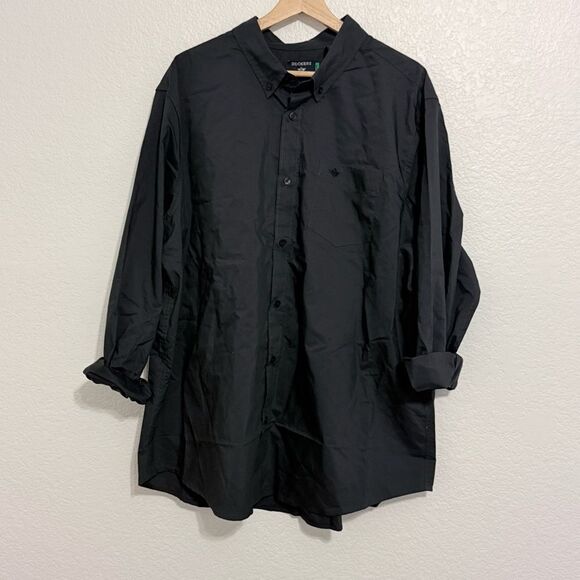 Dockers Other - Dockers Black Button-Up Shirt 2XLM NWT